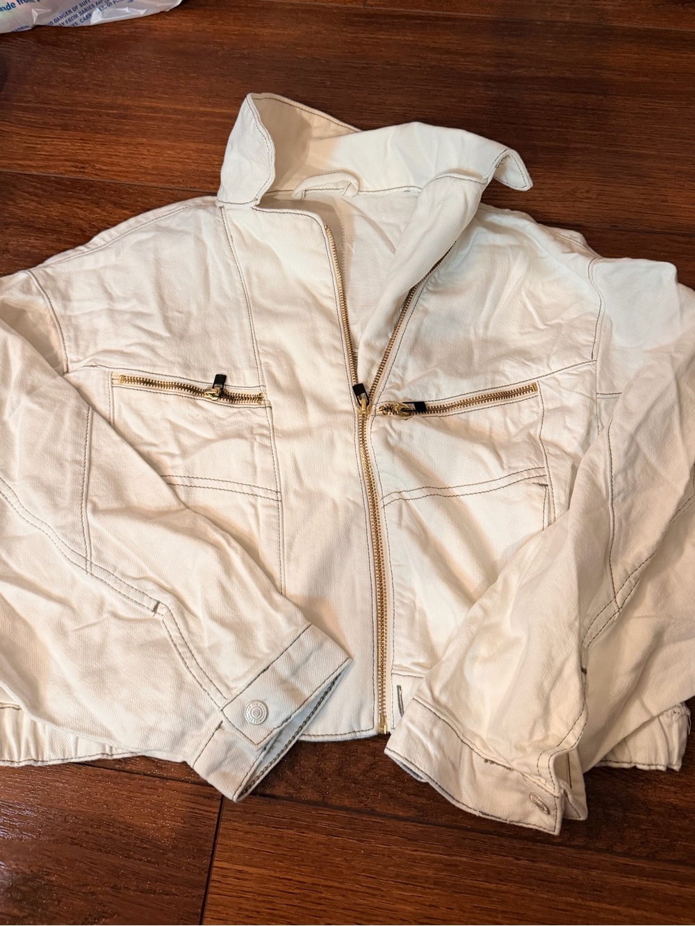 We The Free Zip Front Bomber Jacket